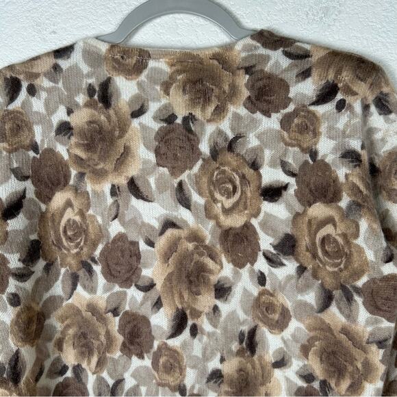 Liz Claiborne Sz S Sweater+tank Twin set Sweater Set Luxury wool+Angora Office - Picture 6 of 15